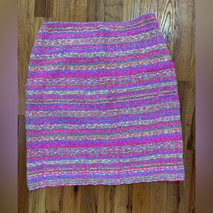 ST. JOHN skirt, multicolored women’s size 6.